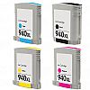 HP 940XL SET BLACK+CYAN+MAGENTA+YELLOW 