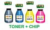 ΣΥΜΒΑΤΟ Toner SET Bottles Samsung CLP-620, 670 BK / C / M / Y + 4 CHIP
