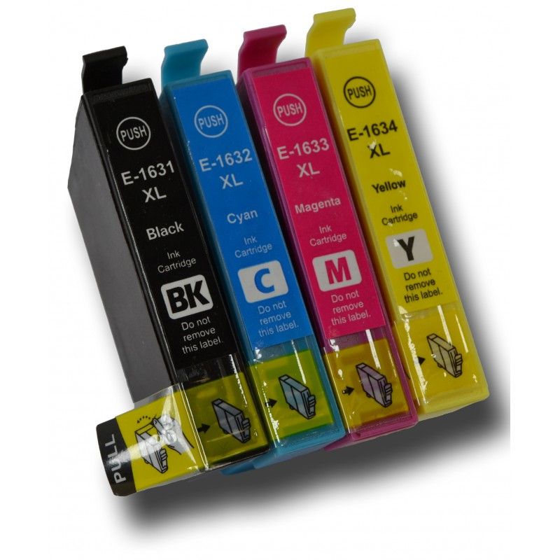 ΣΥΜΒΑΤΟ MULTIPACK EPSON T16XL BLACK + CYAN + MAGENTA + YELLOW F-2010W WF-2510WF WF-2520NF WF-2530 WF-2540