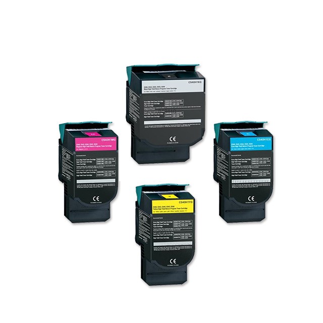 ΣΥΜΒΑΤΟ TONER LEXMARK SET BLACK+CYAN+MAGENTA+YELLOW C540, C543, C544, C546, X543, X545, X546, X548