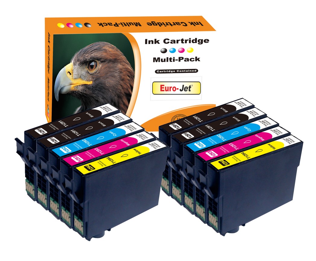 ΣΥΜΒΑΤΟ SET EPSON T1291 (X4), T1292 (X2),T1293(X2),T1294(X2) (10 TEMAXIA)