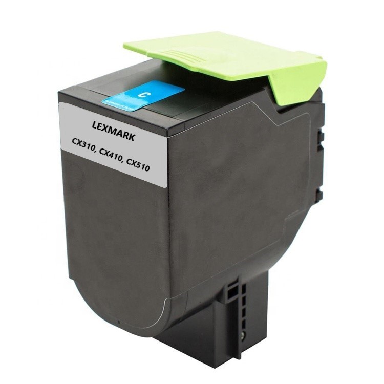 ΣΥΜΒΑΤΟ TONER LEXMARK 802SC CYAN, CX310, CX410, CX510 80C2SC0 (2.000 ΣΕΛ.)