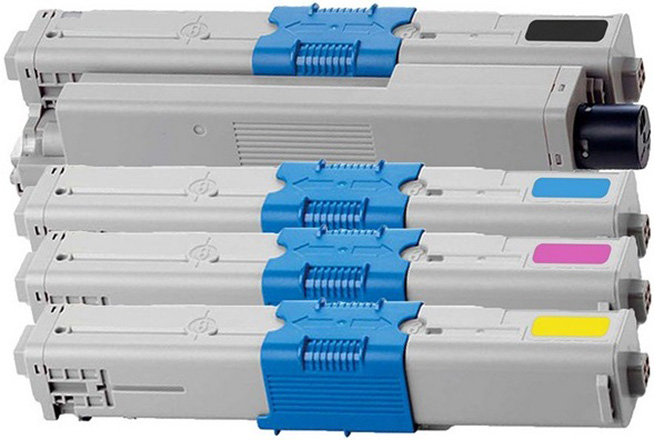 ΣΥΜΒΑΤΑ TONERS OKI C301/C321 BLACK+CYAN+MAGENTA+YELLOW MULTIPACK