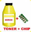TONER IN BOTTLE  & CHIP FOR XEROX 7500 YELLOW