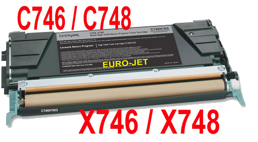 ΣΥΜΒΑΤΟ TONER LEXMARK BLACK C746, C748, X746, X748, 12K