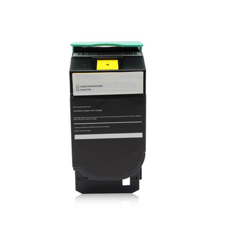 Lot De 5 Toners Lexmark C540/C544 – Noir, Cyan, Jaune, Magenta (OEM + Compatibles)