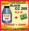 ΣΥΜΒΑΤΟ Toner Bottles &  CHIP HP CE 260A  BLACK