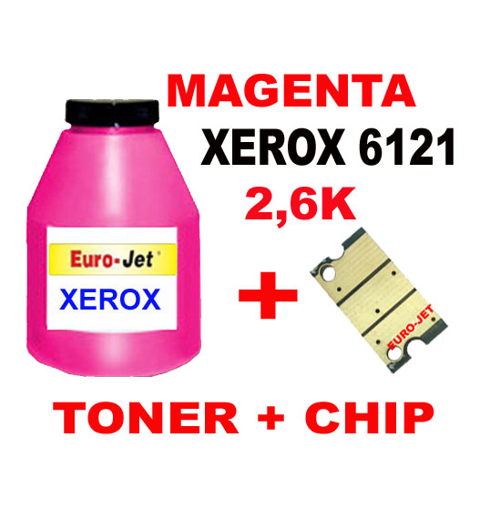 ΣΥΜΒΑΤΟ TONER MAGENTA BOTTLES & CHIP XEROX 6121