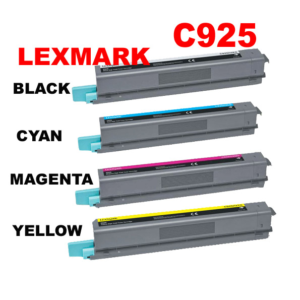 ΣΥΜΒΑΤA TONER LEXMARK SET BLACK+CYAN+MAGENTA+YELLOW C925