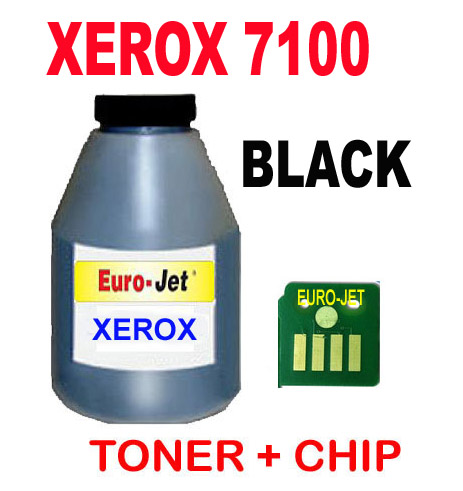 ΣΥΜΒΑΤΟ TONER BLACK BOTTLES & CHIP XEROX 7100