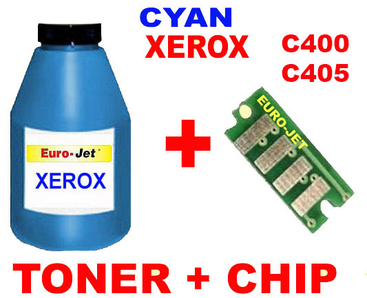 ΣΥΜΒΑΤΟ TONER CYAN BOTTLES & CHIP XEROX VersaLink  C400/C405  10,5K