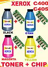 ΣΥΜΒΑΤΟ SET TONER BOTTLES & CHIP XEROX VersaLink C400/C405
