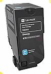 ΣΥΜΒΑΤΟ TONER LEXMARK CYAN CS727, CX727, CS728, CX728  75B20C0