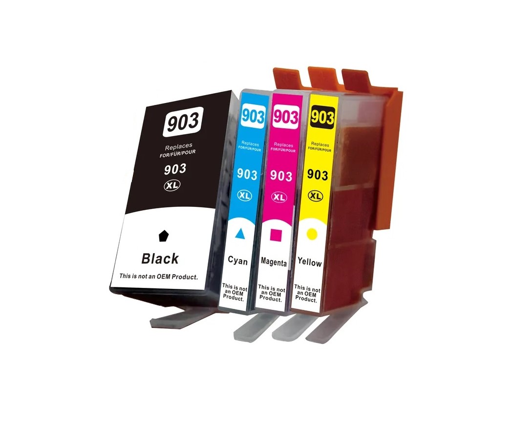 HP 903XL MULTIPACK BLACK+CYAN+MAGENTA+YELLOW (with New Chip VB.T 5/ 2023)