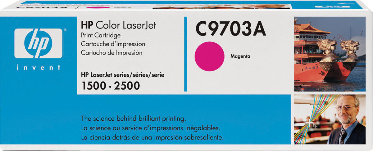 HP C9703A (121A)  MAGENTA TONER for 1500, 2500  ORIGINAL