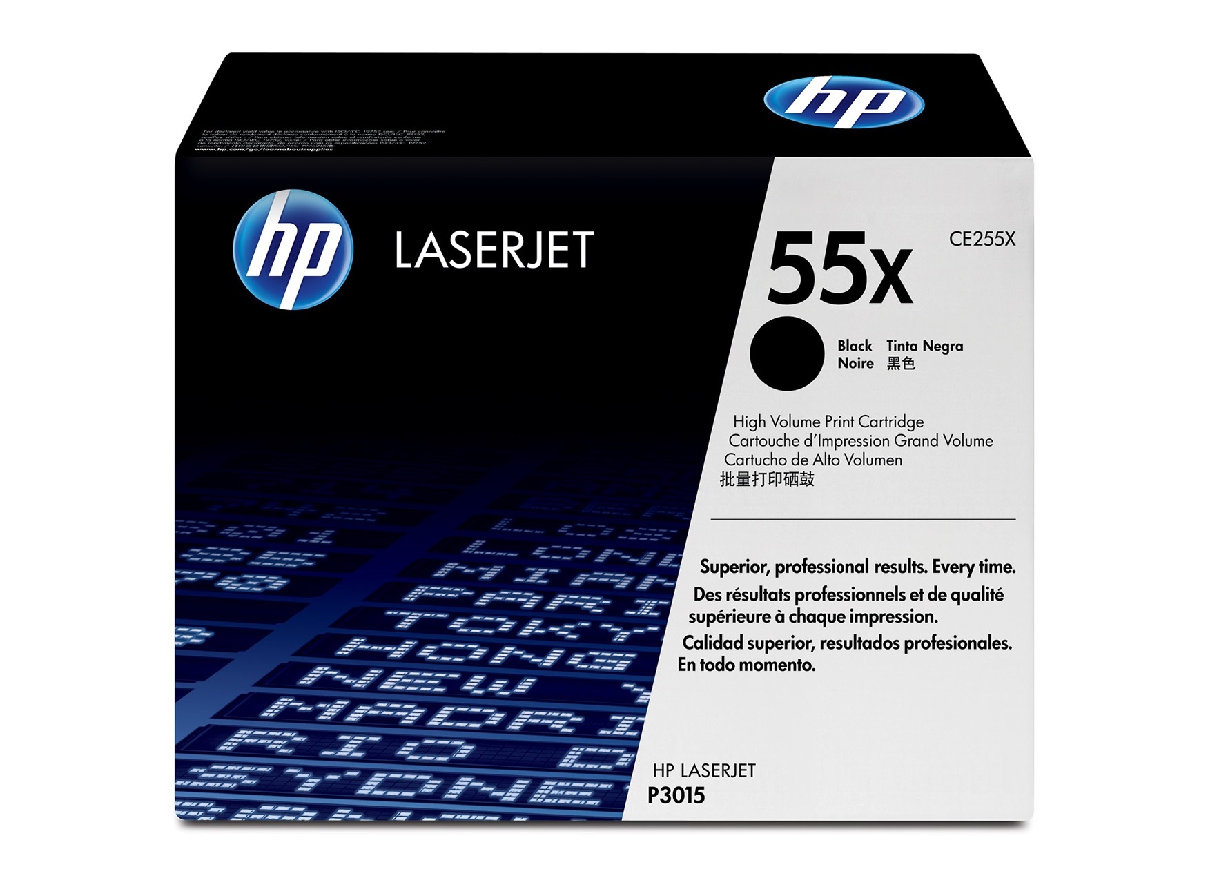 HP 55X Black High Yield Toner (CE255X)