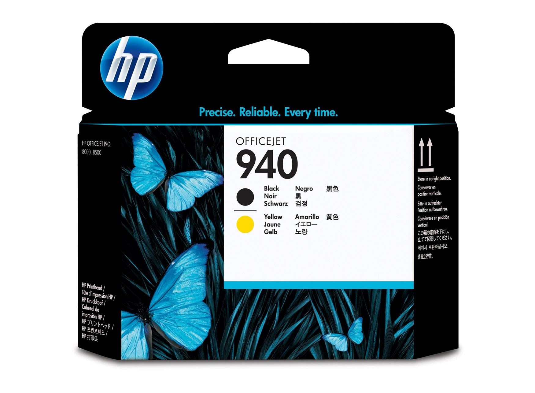 HP 940 Printhead Black & Yellow (C4900A) Original
