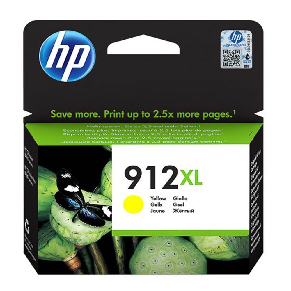 HP 912XL Yellow Original High Yield 825 Pages (3YL83AE)