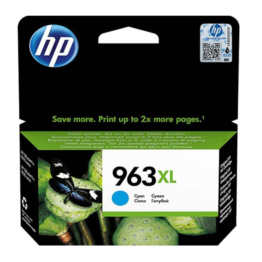 HP Μελάνι Inkjet No.963XL Cyan (3JA27AE)