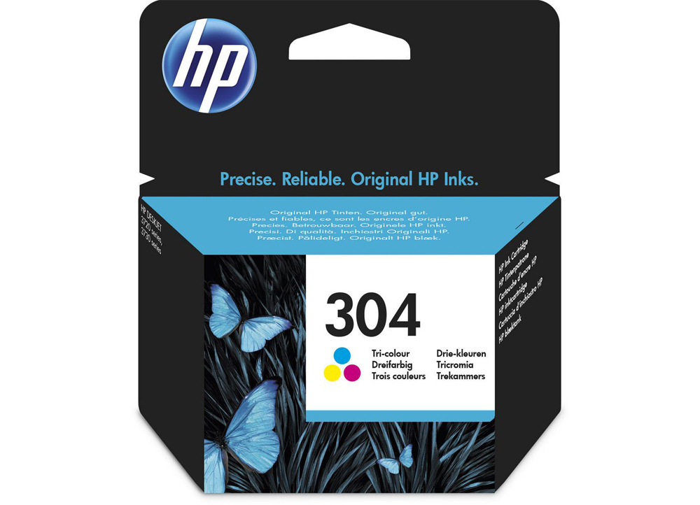 HP 304 Tri-Color 100Pgs (N9K05AE)