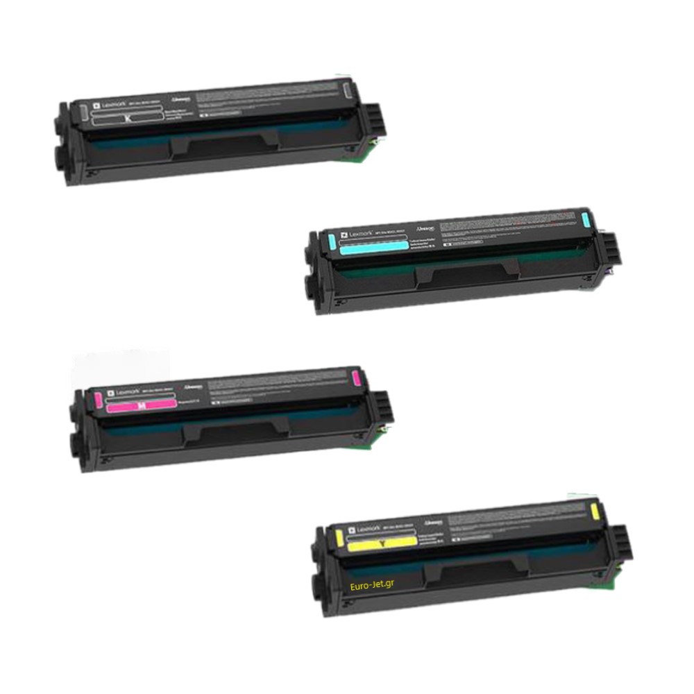 ΑΝΑΓΟΜΩΜΕΝΑ LEXMARK C3224 C3326  MC3224 MC 3326 C3426 TONERS SET 