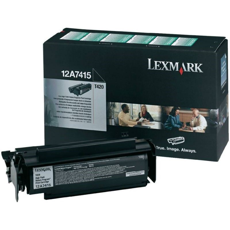 Lexmark T420 Toner Laser High Yield (12A7415)