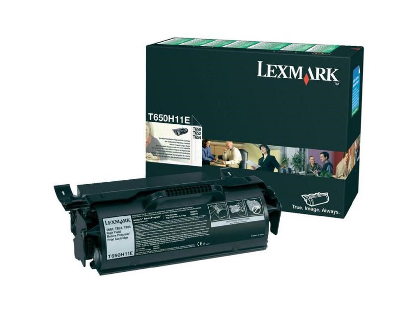 Toner Lexmark T650H11E Black 25000Pgs