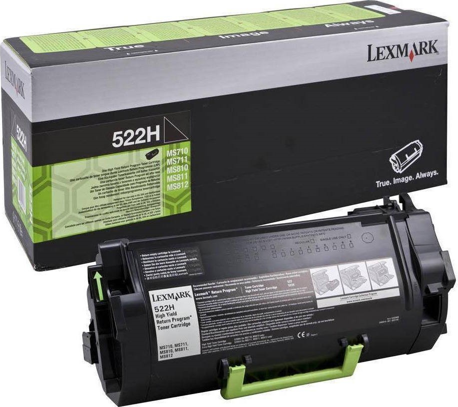 Toner Lexmark 522HE Black 25000Pgs (52D2H0E)