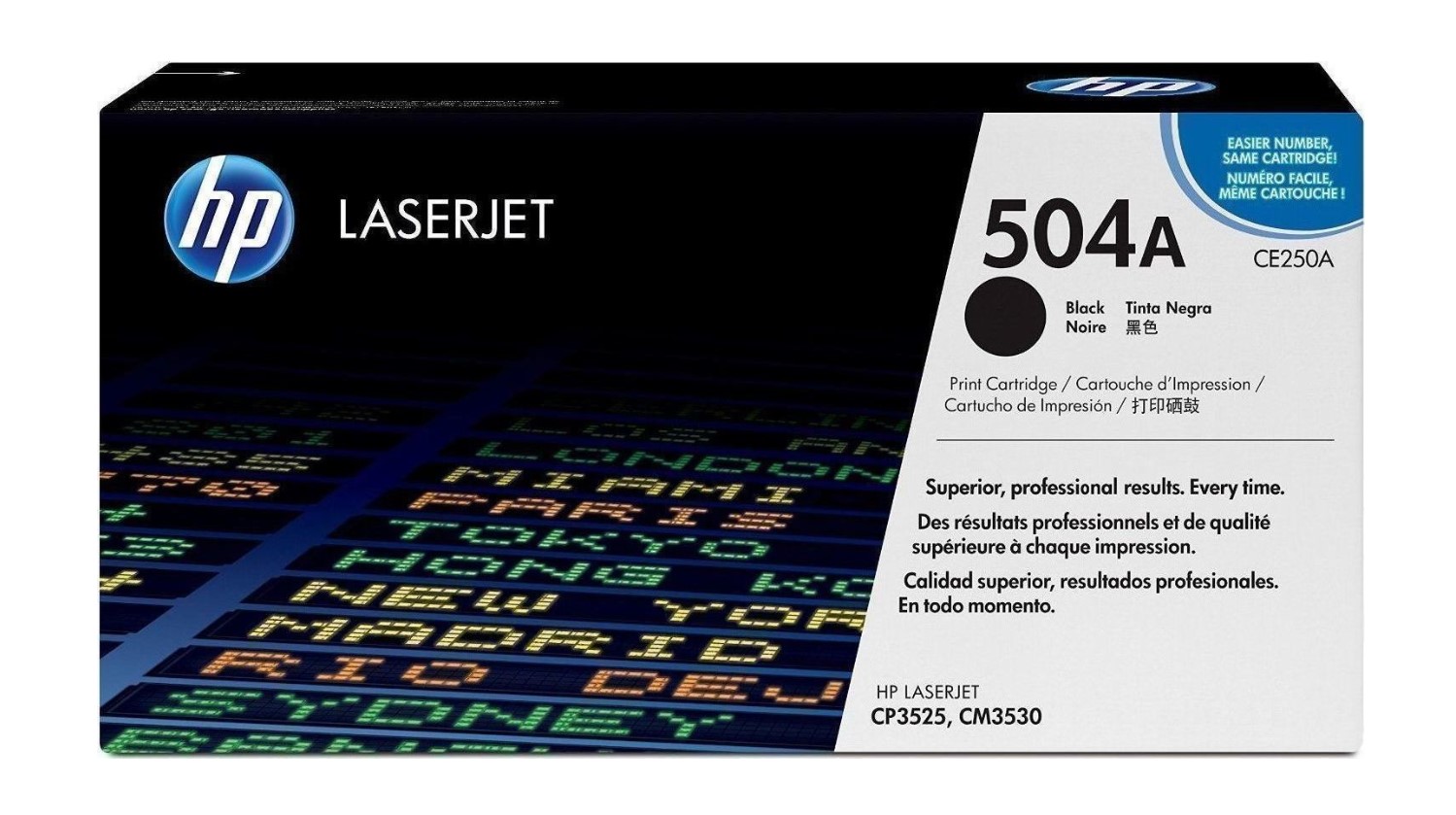 HP 504A Toner Laser Εκτυπωτή Μαύρο 5000 Σελίδων (CE250A)
