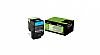 Lexmark 80C2HC0 Γνήσιο Toner Laser Εκτυπωτή Κυανό High Yield Extra High Yield 3000 Σελίδων