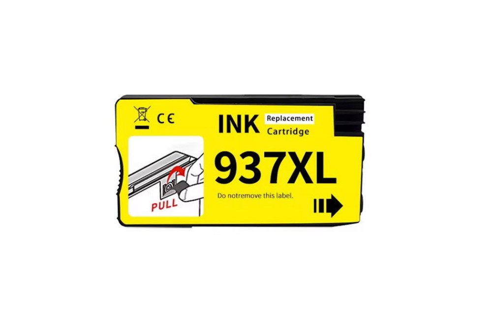 Μελάνι HP Συμβατό 937XL (937e) Yellow