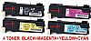 ΣΥΜΒΑΤΟ  TONER SET XEROX 6125 BK+C+M+Y (4 ΤΕΜΑΧΙΑ)